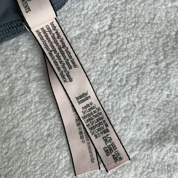 Victoria's Secret Gray Bralette Sz L - Picture 6 of 8